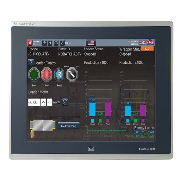 PanelView 5510 allen bradley 2715P-T7CD Terminal HMI PanelView 5510 con Pantalla Táctil d 2715P-T12WD-K 2715P-T12WD 2715P-T12WD-B 2715P-T15CD-K 2715P-T15CD-B 2715P-T19CD-K, 2715P-T7CD-K, 2715P-T7CD-B, 2715P-T7WD-K, 2715P-T7WD, 2715P-T7WD-B, 2715P-T9WD-K, 2715P-T9WD, 2715P-T10CD-B, 2715P-T10CD, 2715P-T10CD-K, 2715P-T9WD-B