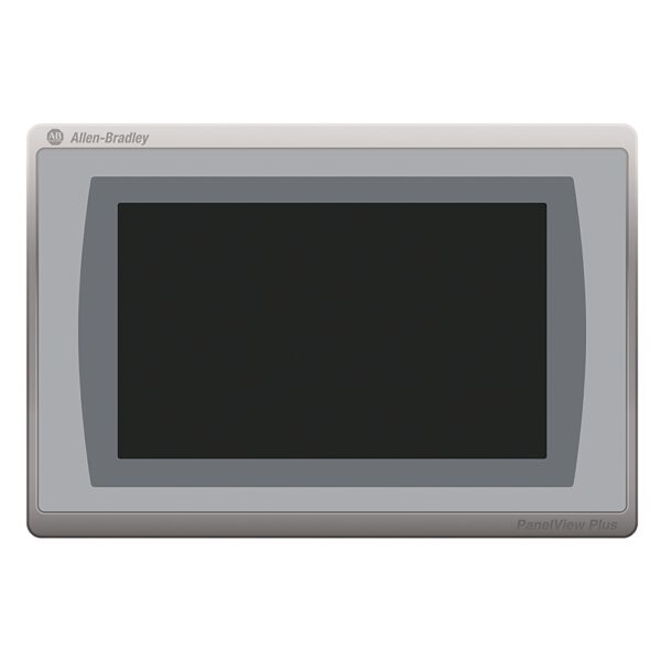 Interfaz táctil HMI industrial 2711P-T9W22D8S de 9" Widescreen Standard frontal 2711P-T9W22D9P 2711P-T12W22D8S 2711P-T9W21D8S-B PanelView Plus 7 2711P-T12W22D9P 2711P-T12W22D9P-BSK