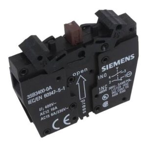 Bloque de contacto auxiliar 1NA Siemens SIRIUS 3SB3400-0A 3SB3400-0B 3SB3400-0A 3SB3400-0A
