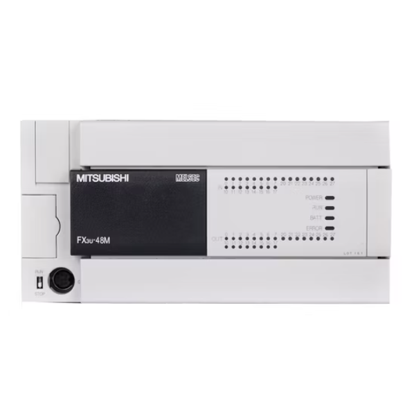 FX3U-48MR/ES Mitsubishi Componente Automatizacion componente de automatización Mitsubishi FX3U-48MR/ES de alta precisión FX3U-48MR/ES-A1 FX5U-32MR/ES FX3U-48MR/ES