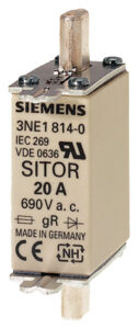 3NE8731-1 – Fusible SITOR Ultrarrápido 350A 690V aR