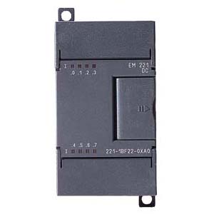 Módulo de 8 entradas digitales Siemens 6ES7221-1BF22-0XA8 EM 221 para S7-200 24VDC 6ES7223-1BL22-0XA0